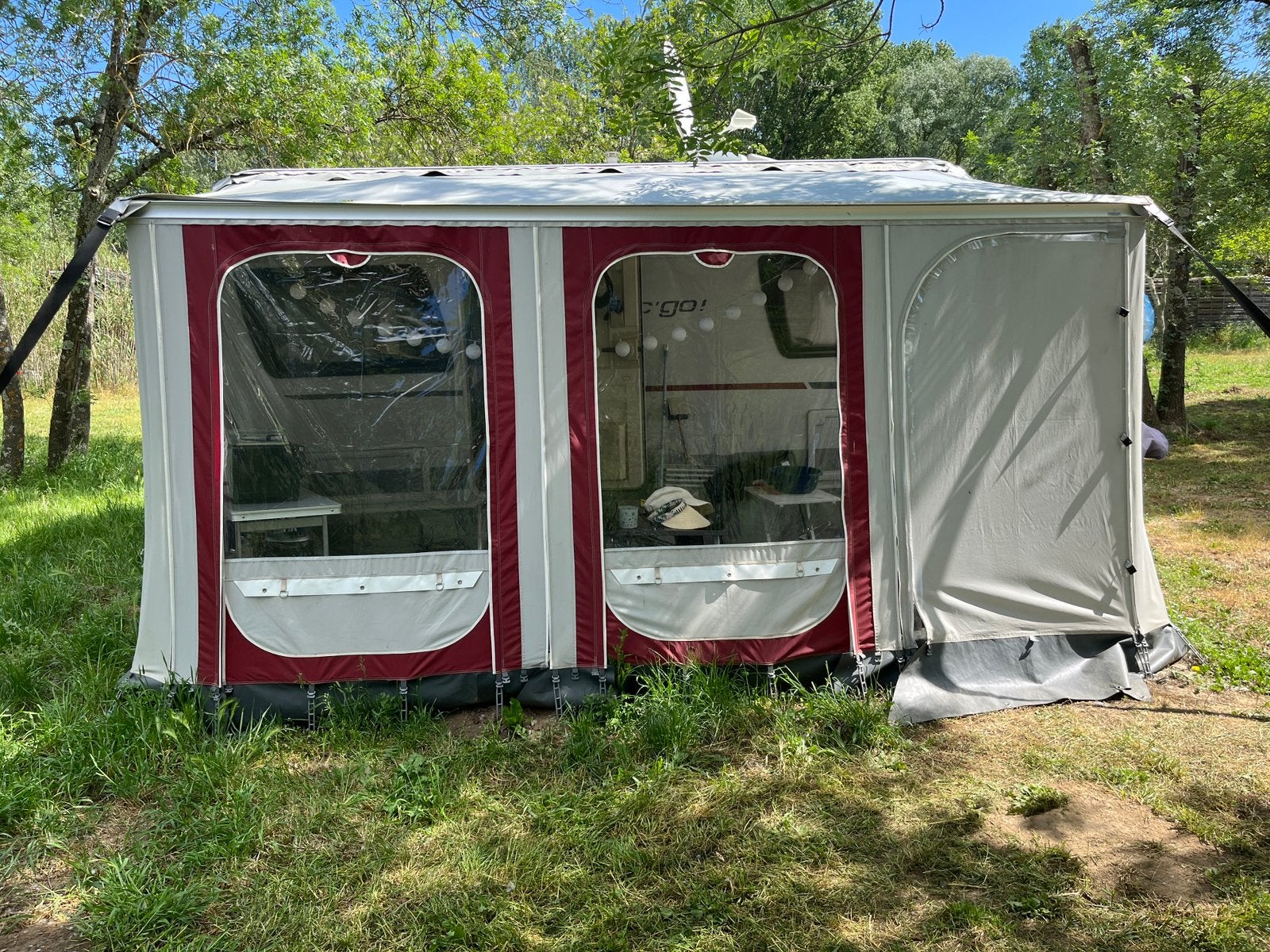 Hertzog Travel Star Zakluifeltent, Caravans en Kamperen, Ophalen, Gebruikt, Herzog