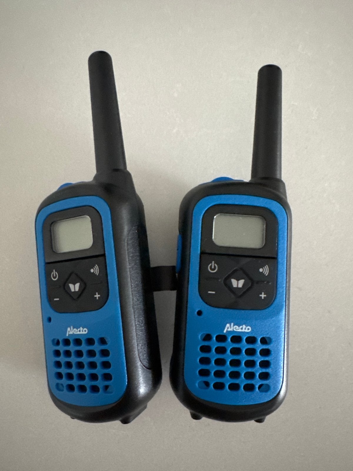 Alecto Walkietalkie set - Zeer nette staat, Ophalen of Verzenden, Zo goed als nieuw, Minder dan 2 km, Portofoon of Walkie-talkie