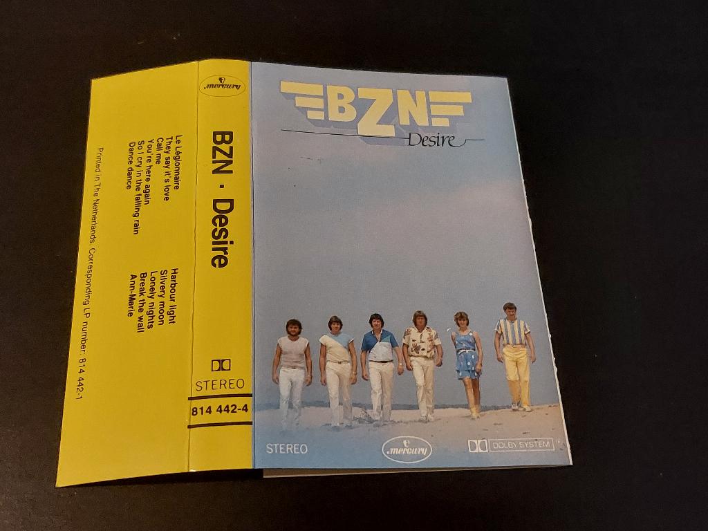 BZN - DESIRE (MC), Gebruikt, 1 bandje, Ophalen of Verzenden, Origineel