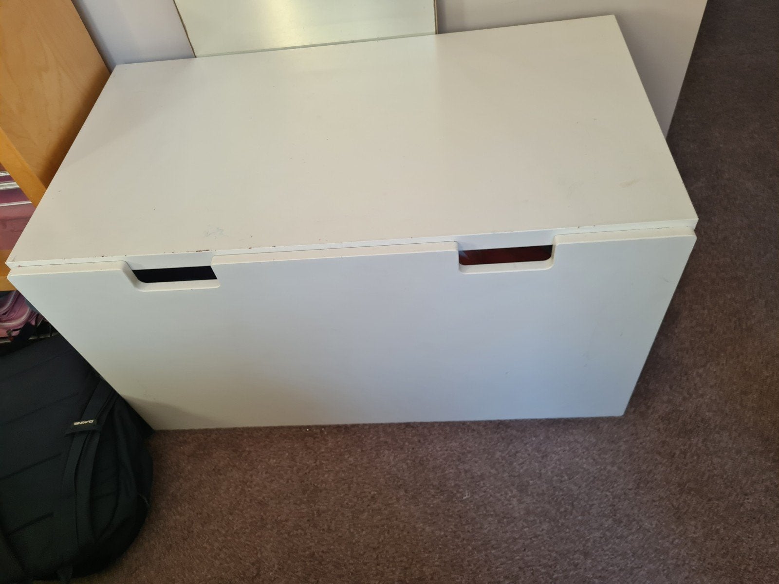 witte kist Ikea met grote schuifla, Ophalen, 50 tot 100 cm, Minder dan 50 cm