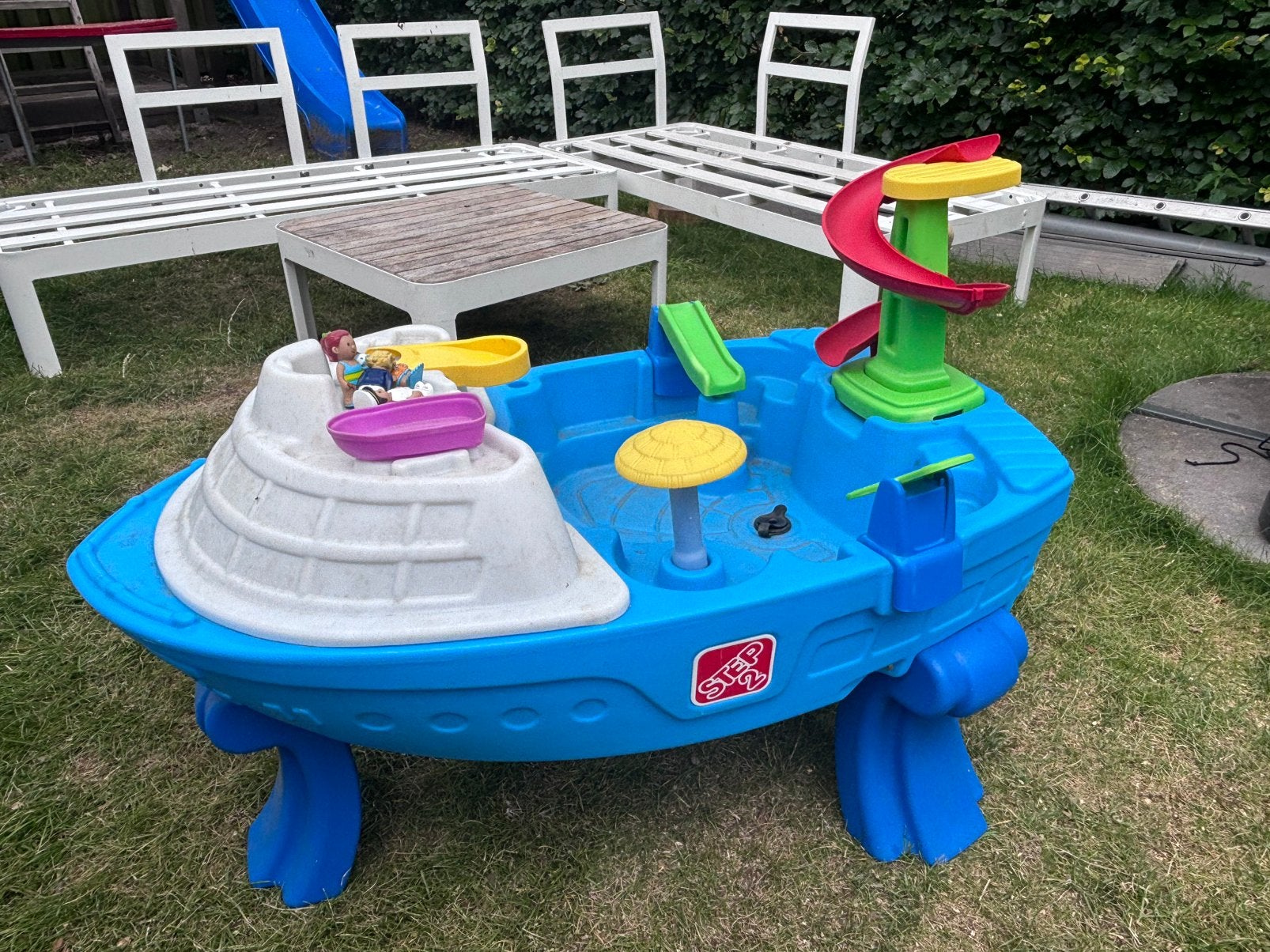 Step2 water-/zandtafel cruiseschip, Ophalen, Gebruikt
