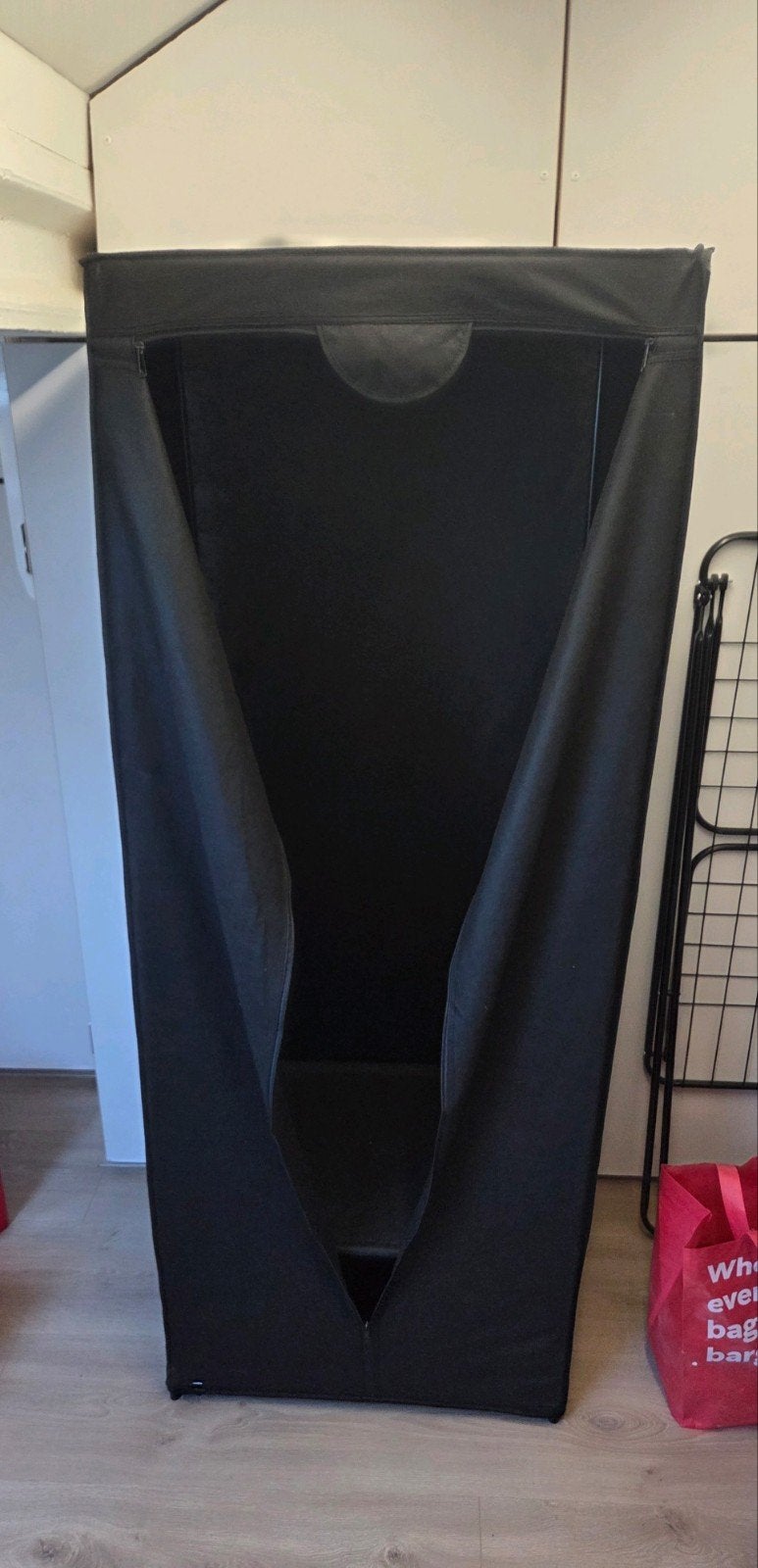 Stoffen kledingkast/opbergkast - 158x60x45 cm, Huis en Inrichting, Kasten | Kledingkasten, Ophalen, Overige materialen, Met plank(en)