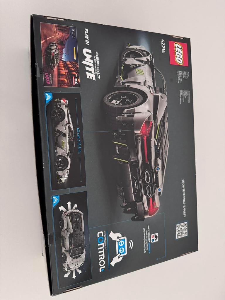 Lego Laborghini Revuelto 42214, Ophalen of Verzenden, Nieuw, Complete set, Lego