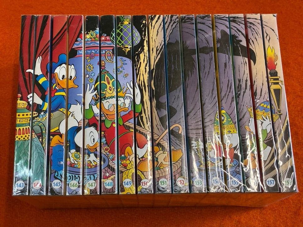 Donald duck pocket serie 143-158, Complete serie of reeks, Ophalen of Verzenden, Gelezen, Europa