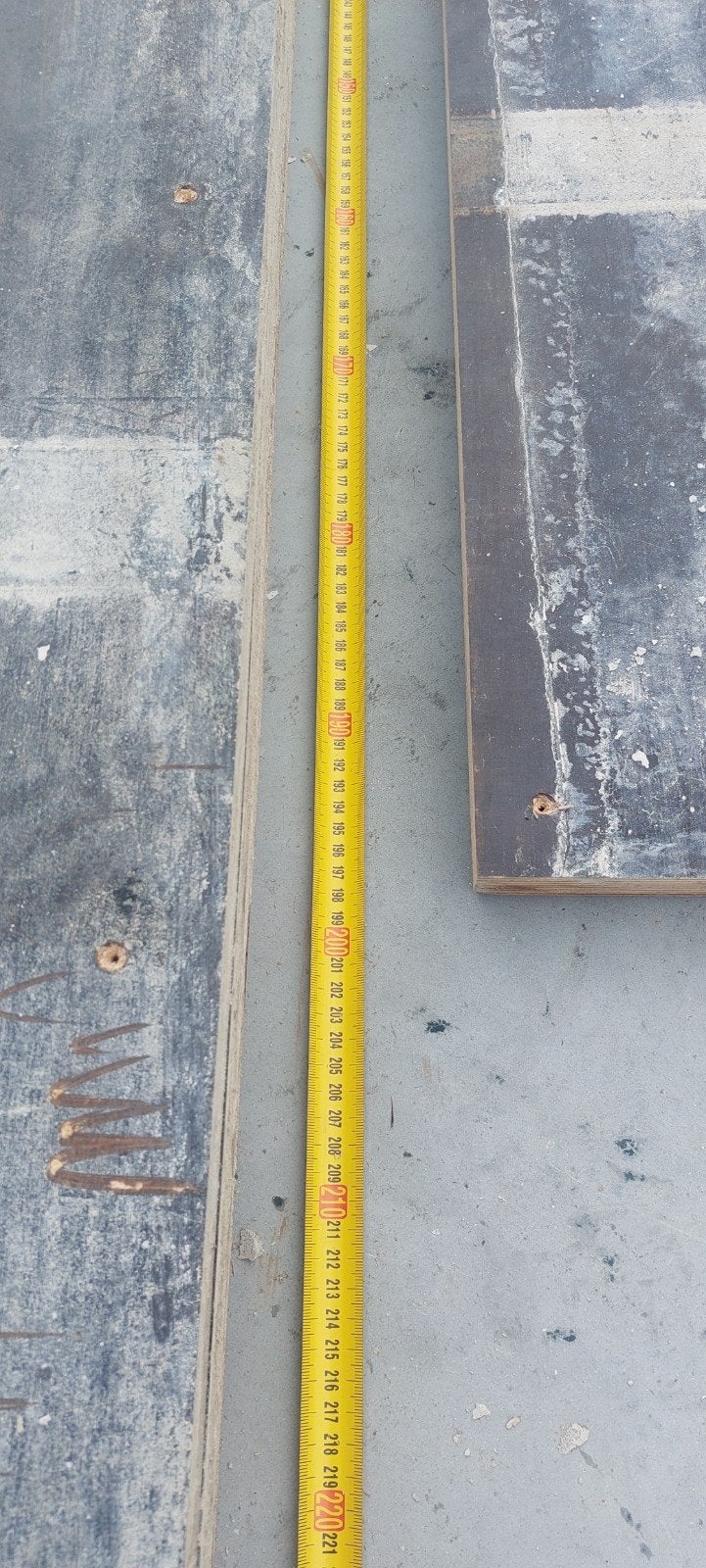 Betonplex platen voor bekisting - Diverse afmetingen, Ophalen, Gebruikt, Minder dan 25 mm, Overige typen