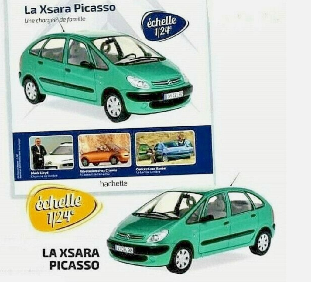 CITROEN Xsara Picasso 1994 schaal 1/24 Collection Citroen 59, Verzenden, Nieuw, Auto, Overige merken