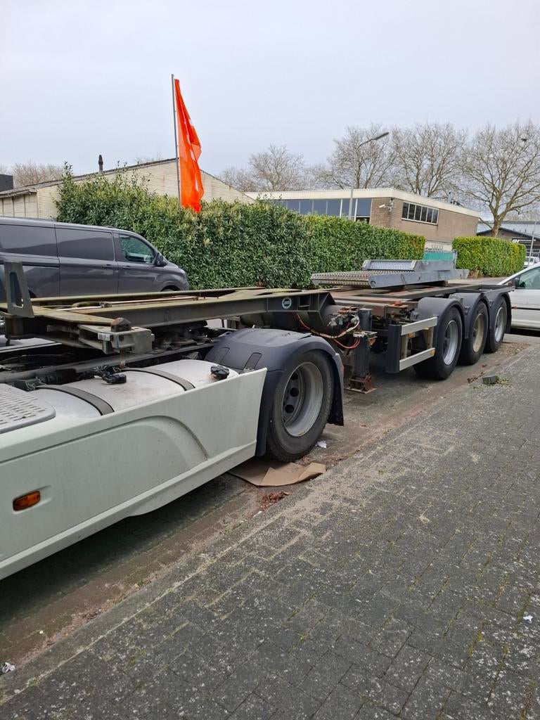 Jumbo container chassis DO270.45CE . 2x20-30-40-45 lift as, Particulier, Te koop