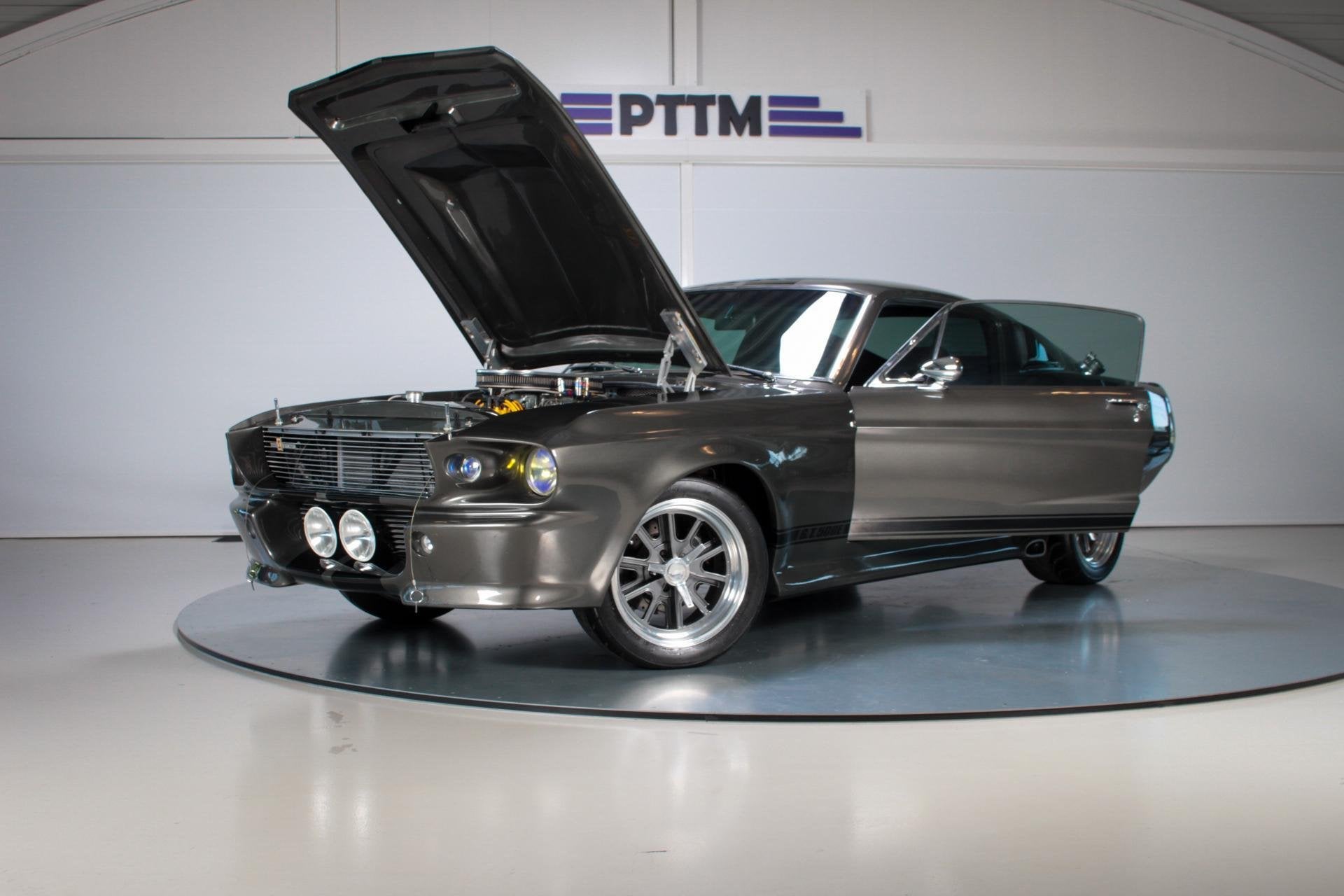 1967 Ford Mustang "Eleanor" GT500E | 850hp | Nitrous, Auto's, Lederen bekleding, Achterwielaandrijving, Zwart, Overige carrosserieën