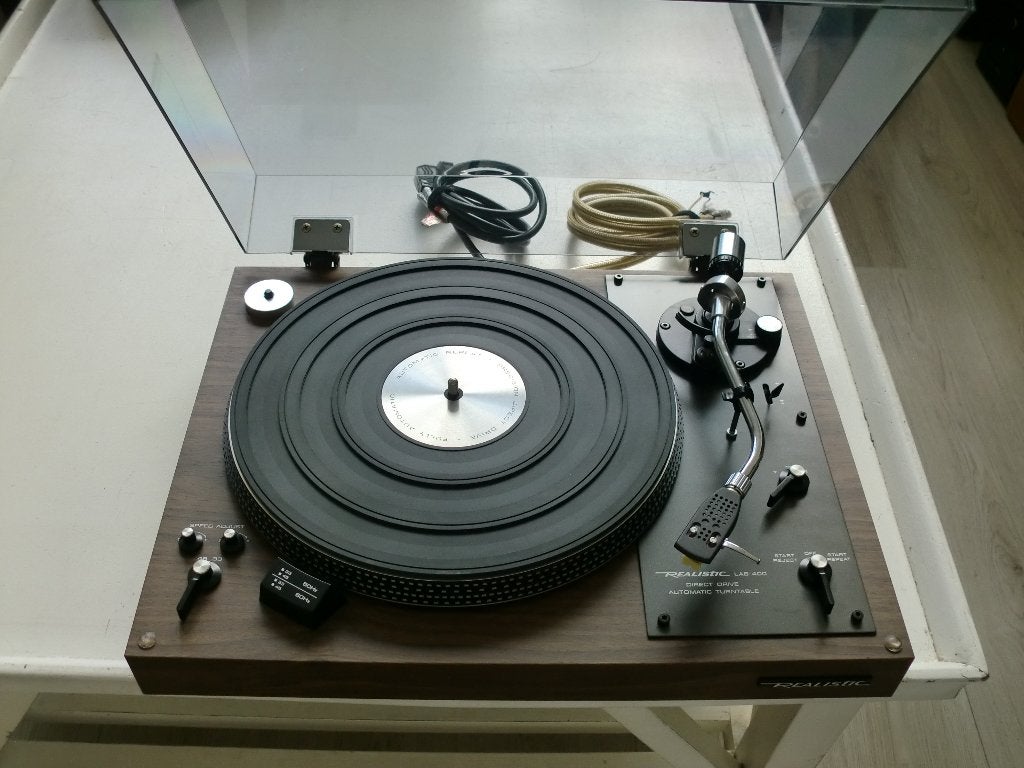 Realistische LAB-400 Direct-drive onderhoud gehad(marantz), Audio, Tv en Foto, Platenspelers, Overige merken, Automatisch, Refurbished