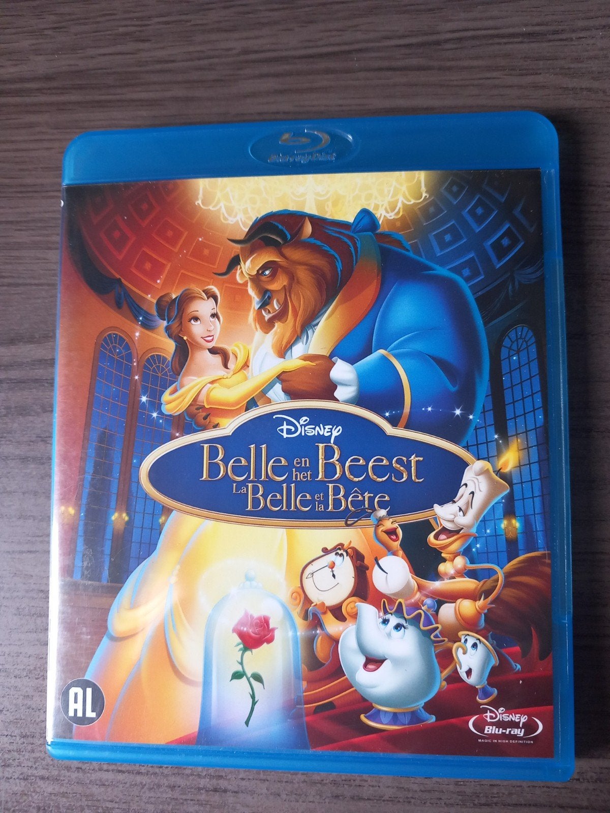 Disney Belle en het Beest Blu-ray - Klassieke Animatie, Cd's en Dvd's, Ophalen of Verzenden