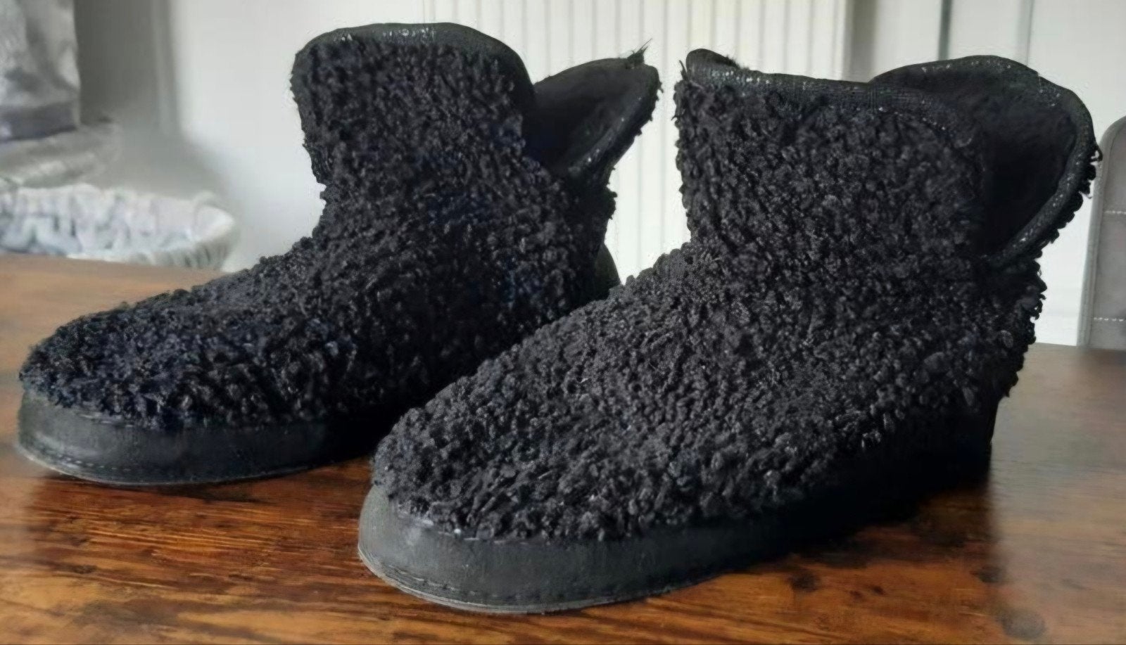 Zwarte Greyhound Pantoffels Maat 40/41 - Warm & Comfortabel, Ophalen of Verzenden
