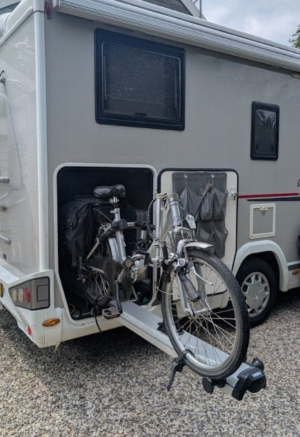 Thule VeloSlide fietsendrager voor camper, Ophalen, Zo goed als nieuw