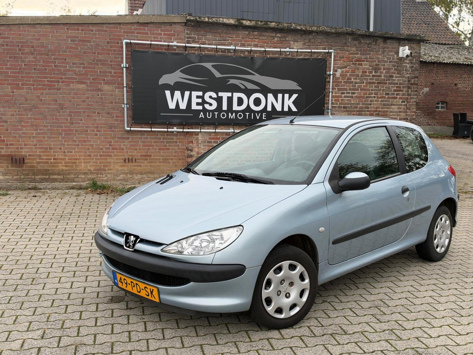 Peugeot 206 1.1 - INRUILKOOPJE/Distributie vervangen/NAP, Gebruikt, 31 €/maand, 4 cilinders, 60 pk