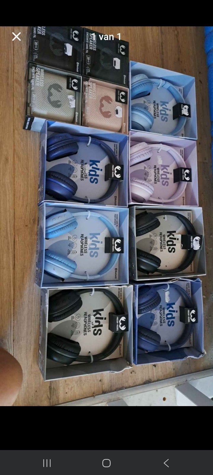 Fresh 'n Rebel Kids Draadloze Koptelefoons - Diverse Kleuren, Audio, Tv en Foto, Nieuw, Ophalen of Verzenden, Draadloos, Over-ear