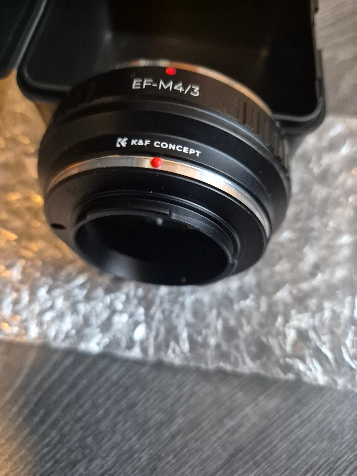 K&F Concept EF-M4/3 Lens Adapter - Nieuw in doos, Ophalen of Verzenden