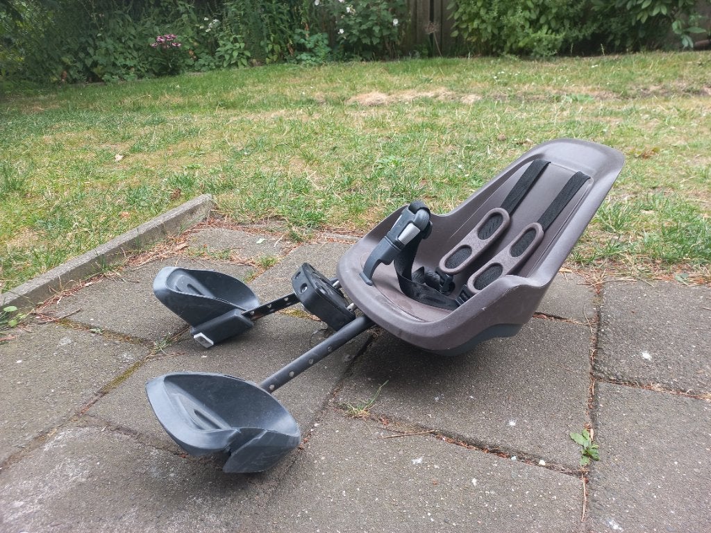 Bobike fietszitje voor, Fietsen en Brommers, Fietsaccessoires | Fietsstoeltjes, Gebruikt, Ophalen, Bo-Bike, Voorzitje