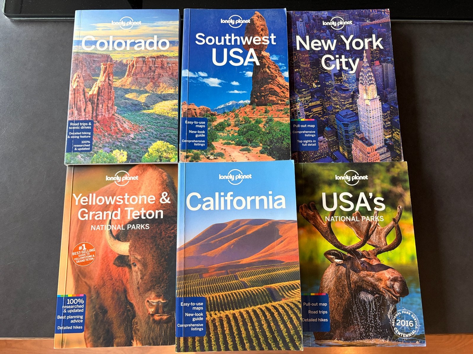 Lonely Planet boeken Verenigde Staten, Boeken, Ophalen of Verzenden, Zo goed als nieuw, Reisgids of -boek, Lonely Planet