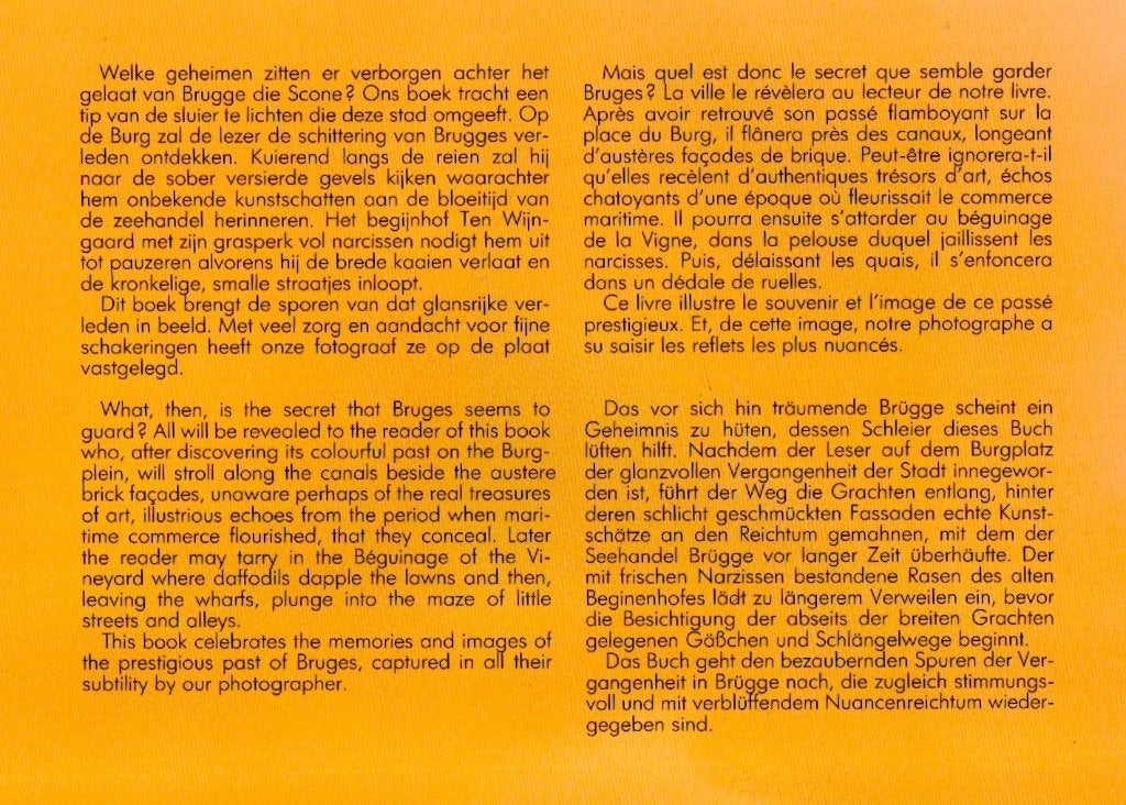 Brugge Bruges Bruges Brugge - Damien Hubaut / 9789074847025, 14e eeuw of eerder, Ophalen of Verzenden, Zo goed als nieuw, Georges-Henri Dumont