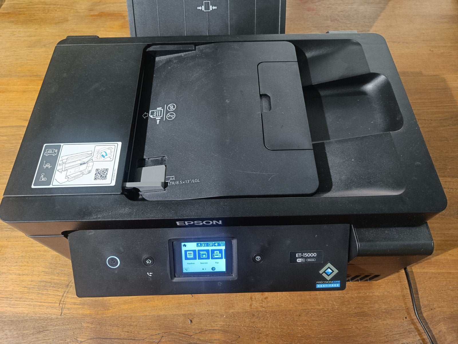Epson ET-15000 EcoTank All-in-One printer met cartridges, Computers en Software, Ophalen, All-in-one, Draadloos, Zo goed als nieuw