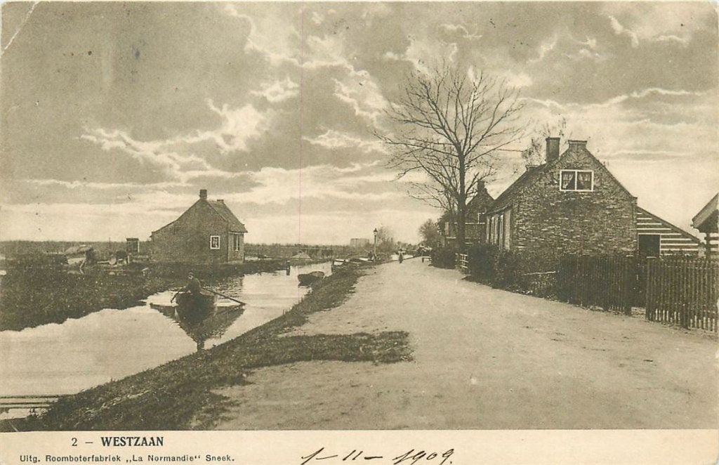 701-121-035 Westzaan, Ophalen of Verzenden, Voor 1920, Noord-Holland