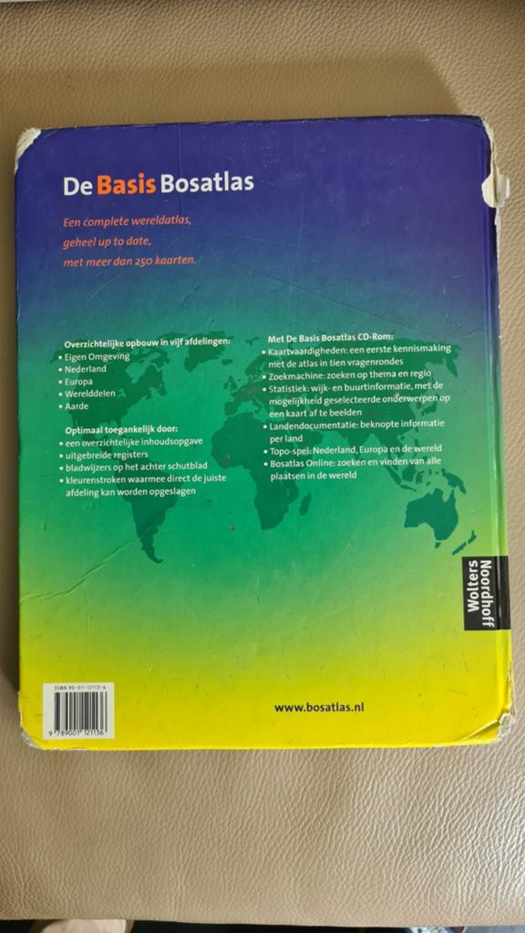 De Basis Bosatlas, Boeken, Bosatlas, 2000 tot heden, Wereld, Ophalen