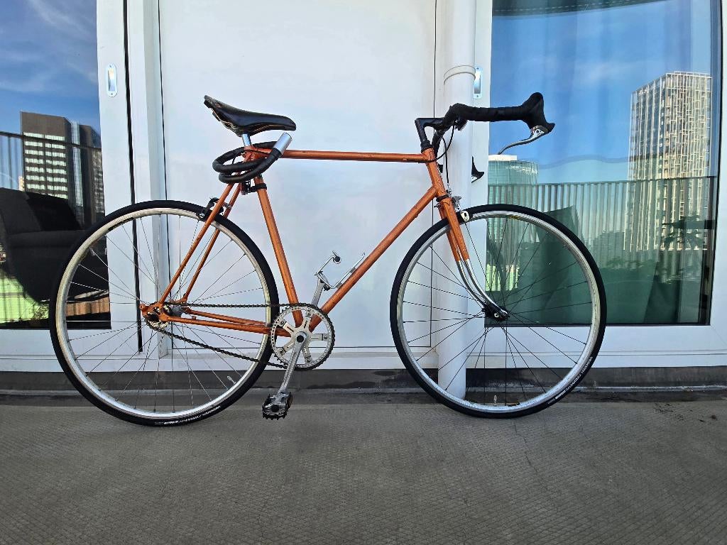 Vintage Union Racefiets, Fietsen en Brommers, Fietsen | Racefietsen, Gebruikt, Staal, 53 tot 57 cm, Ophalen