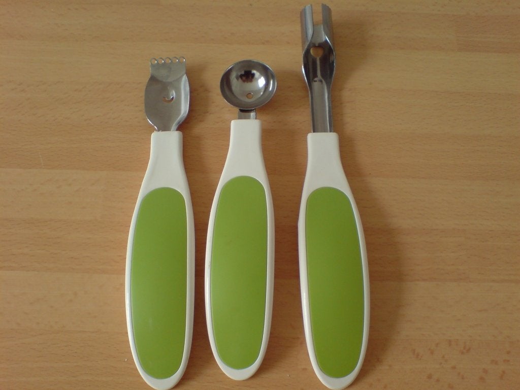 fruitganeer set, maatlepels, eierscheider, dunschiller, Huis en Inrichting, Keuken | Keukenbenodigdheden, Overige typen, Ophalen of Verzenden