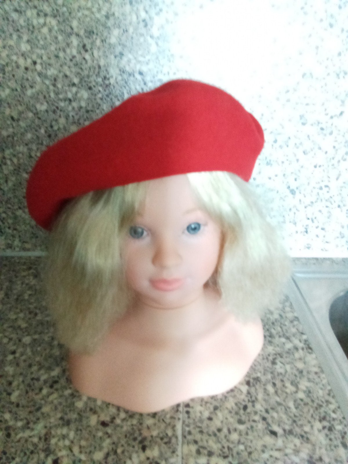 rode baret, alpino pet, Ophalen of Verzenden, Gedragen, One size fits all, Pet