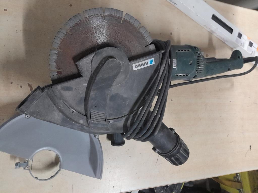 Metabo professionele Haakse slijper, Doe-het-zelf en Verbouw, Gereedschap | Schuurmachines, Ophalen of Verzenden, Gebruikt, 1200 watt of meer