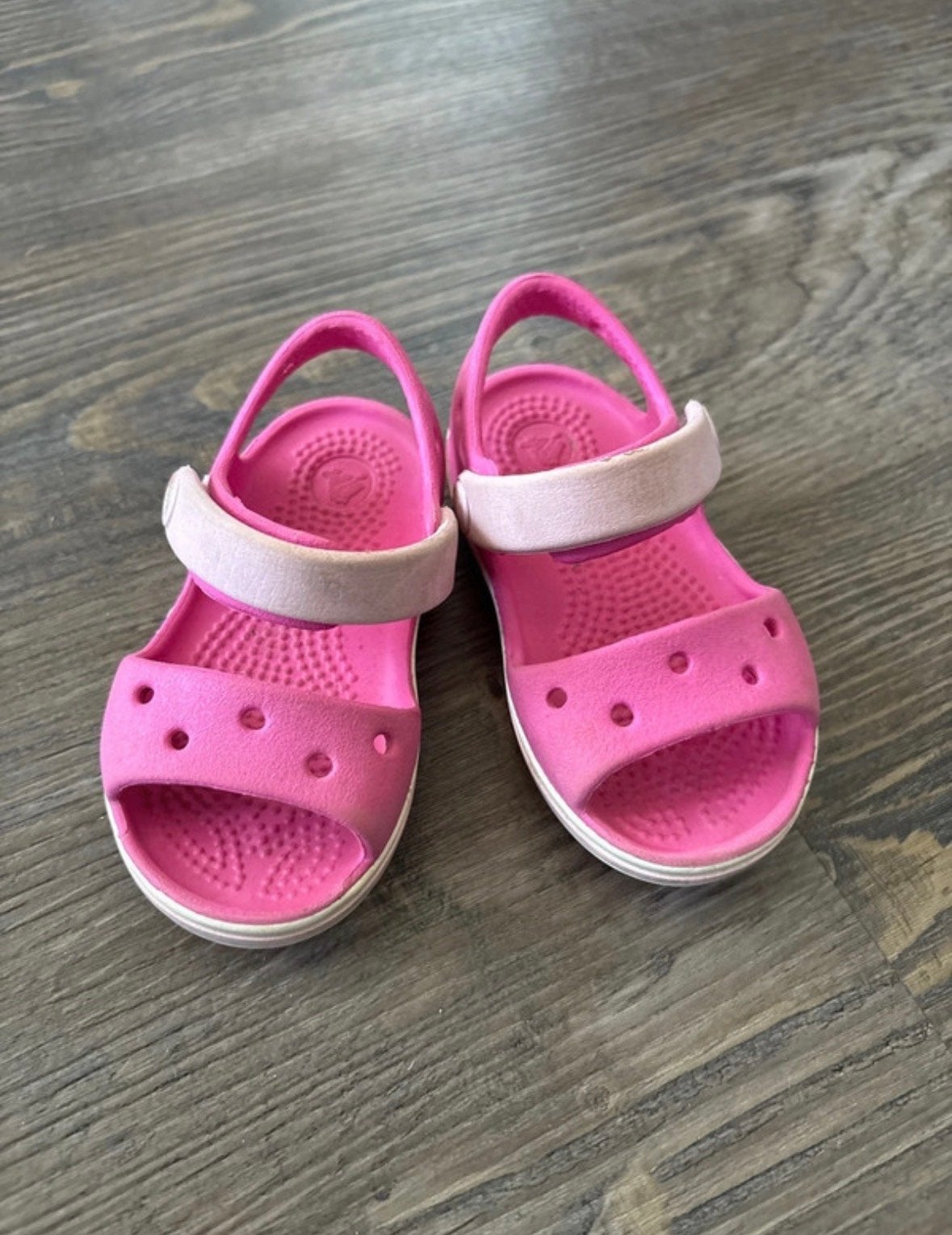 Crocs Roze Maat C5 (20/21), Gebruikt, Meisje, Overige typen, Ophalen of Verzenden