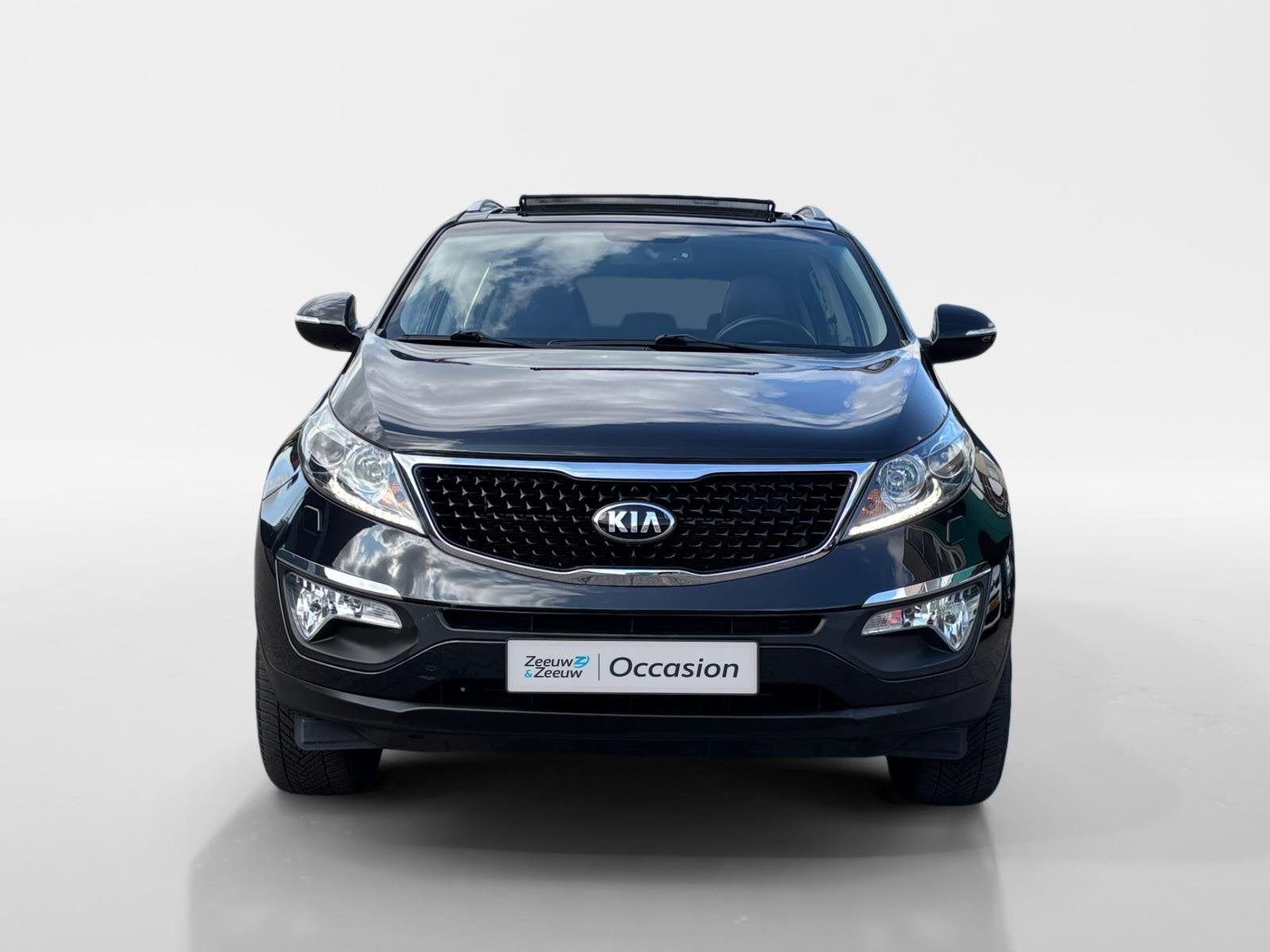 Kia Sportage 2.0 DynamicPlusLine | Automaat | Pano | Camera, Auto's, Stof, Gebruikt, 4 cilinders, Zwart