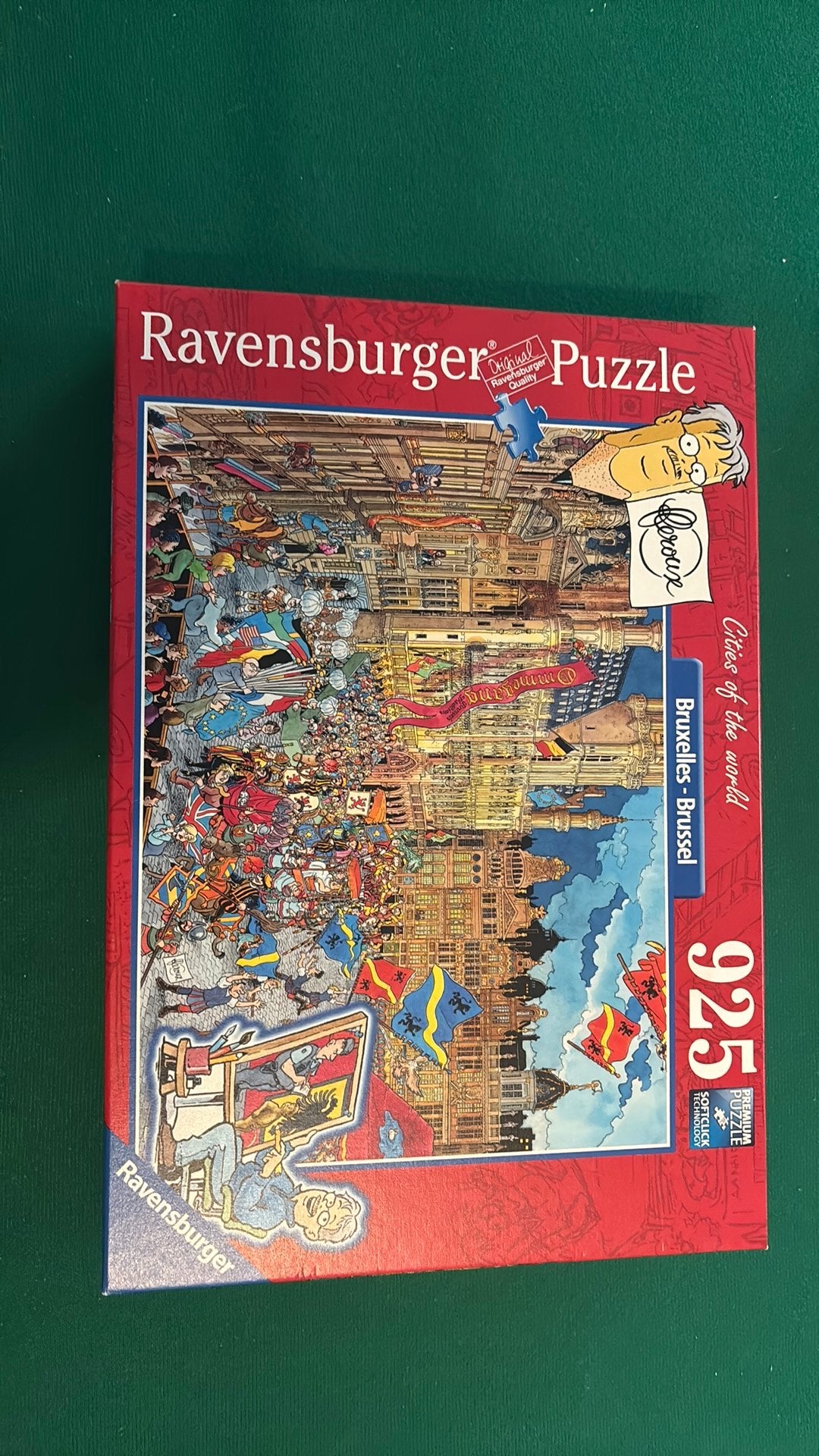 Puzzel brussel ravensburger, Ophalen, 500 t/m 1500 stukjes, Zo goed als nieuw