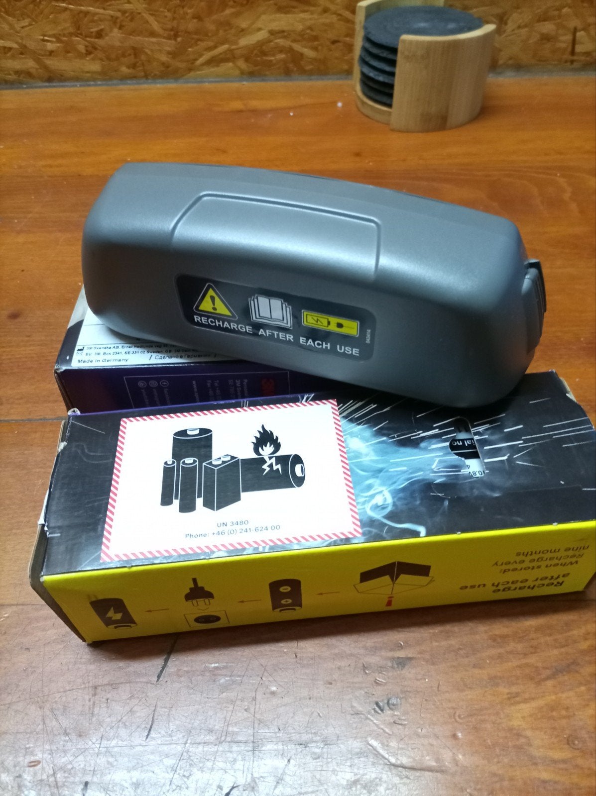 3M Adflo Li-Ion Accu HDV2 10.8V - Nieuw in doos, Ophalen, Nieuw, Kabel of Snoer