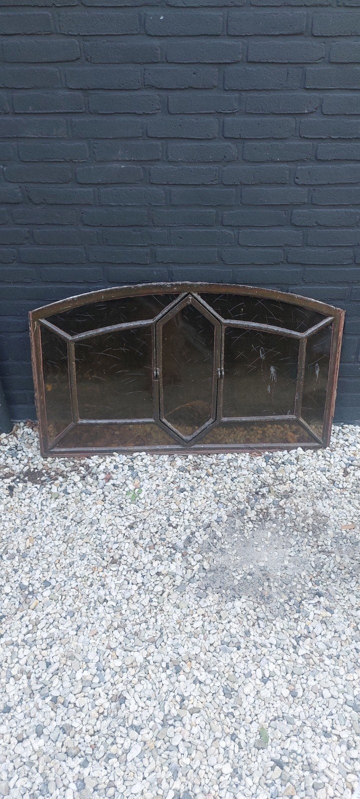 Stalraam met glas, Ophalen, Gevelraam of Ruit, Gebruikt, Minder dan 80 cm