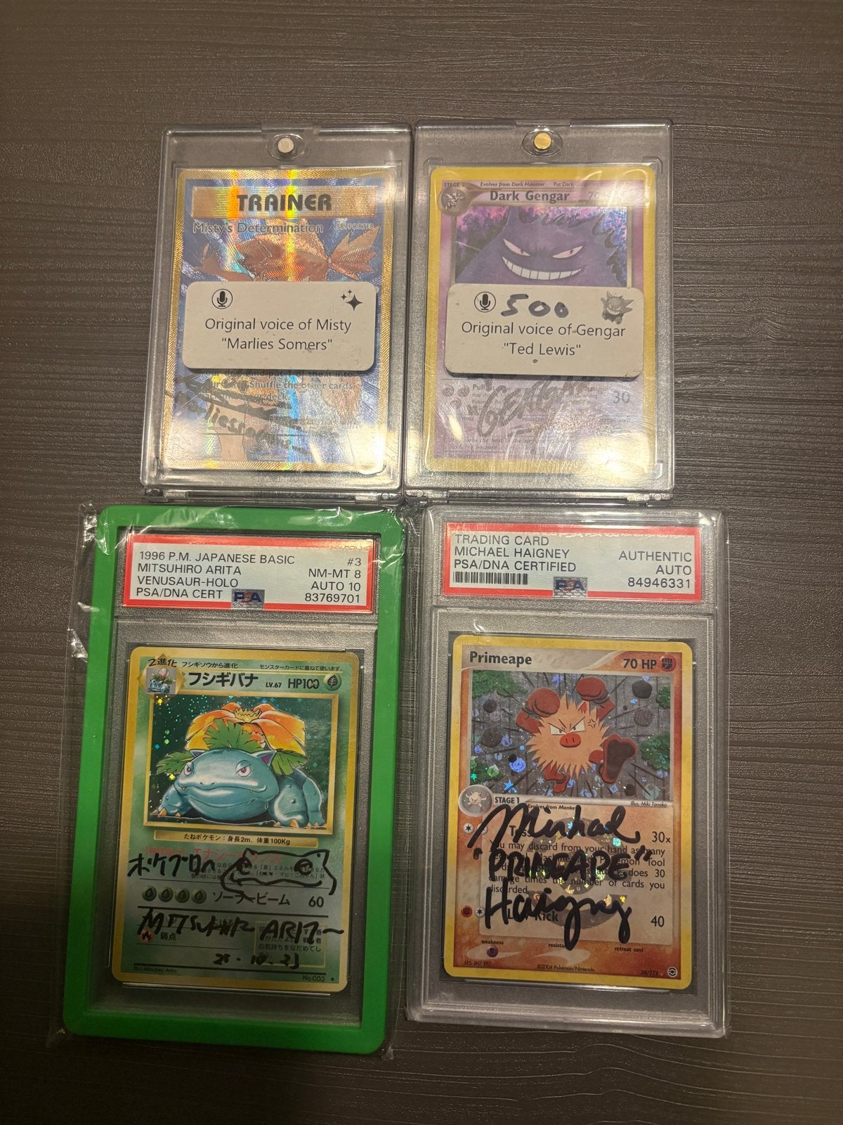 Pokémon Kaarten Collectie - Gesigneerd & PSA Graded, Ophalen of Verzenden, Zo goed als nieuw, Meerdere kaarten, Foil