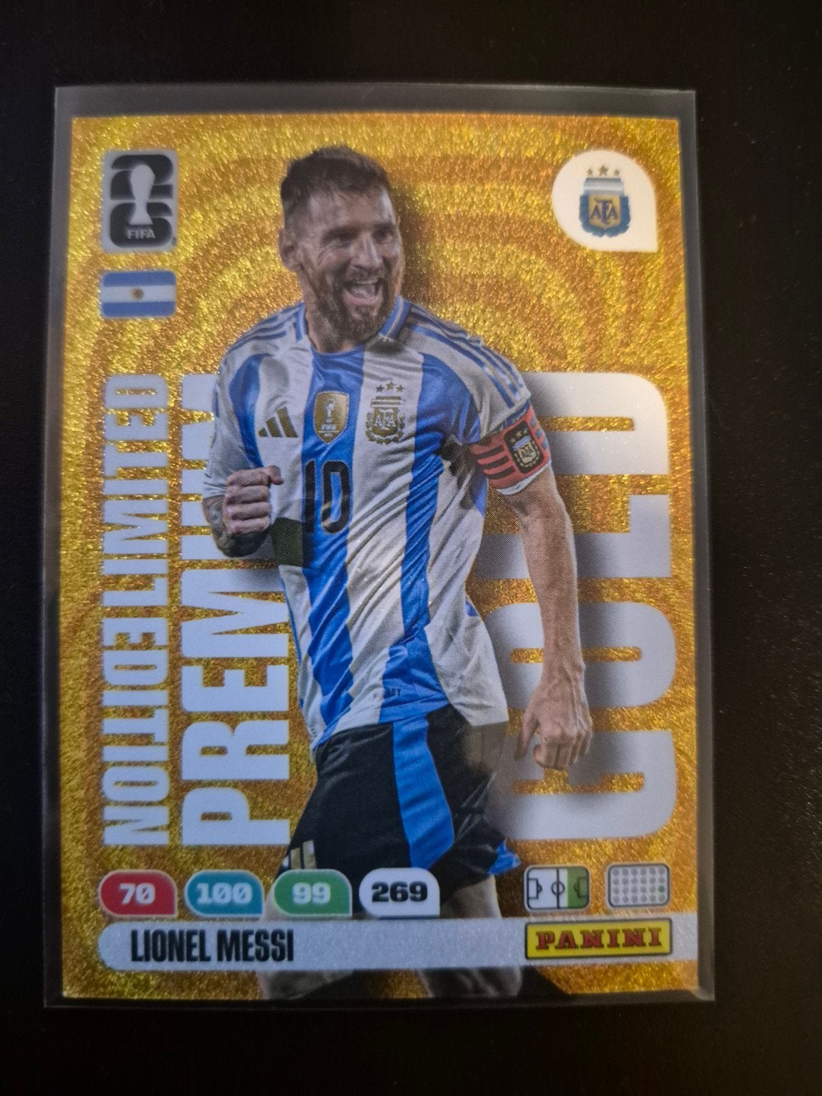 Panini Adrenalyn XL FIFA 365 2026 Premium Gold Limited Editi, Ophalen of Verzenden, Nieuw, Buitenlandse clubs, Spelerskaart