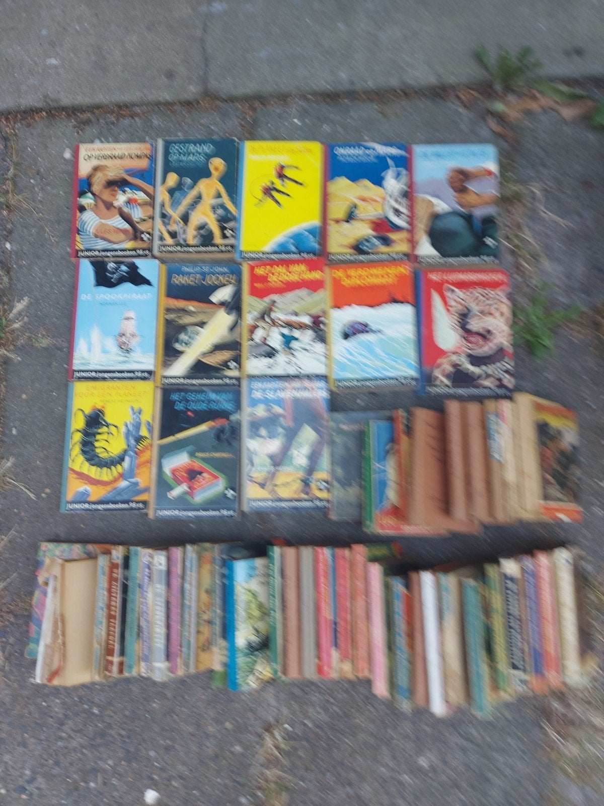 51 Minipockets jaren '50., Ophalen of Verzenden, Gelezen, Fictie