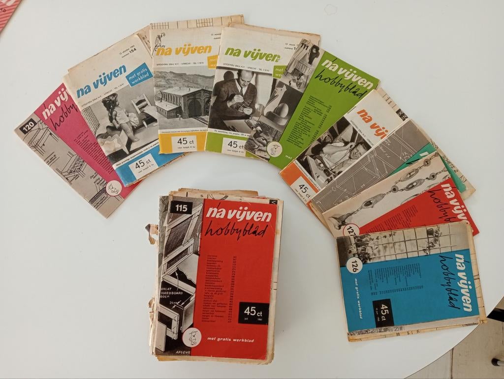 Na Vijven Hobbyblad - Vintage Tijdschriften Collectie, Ophalen of Verzenden, Gelezen, Overige typen