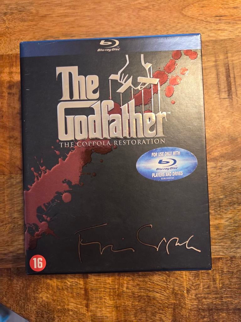 The Godfather bluray box. Complete collection, Ophalen of Verzenden, Zo goed als nieuw, Thrillers en Misdaad, Boxset