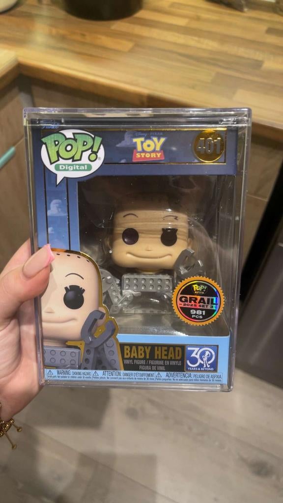 Funko pop Baby Head Toy story 981 pieces Grail, Ophalen of Verzenden, Zo goed als nieuw