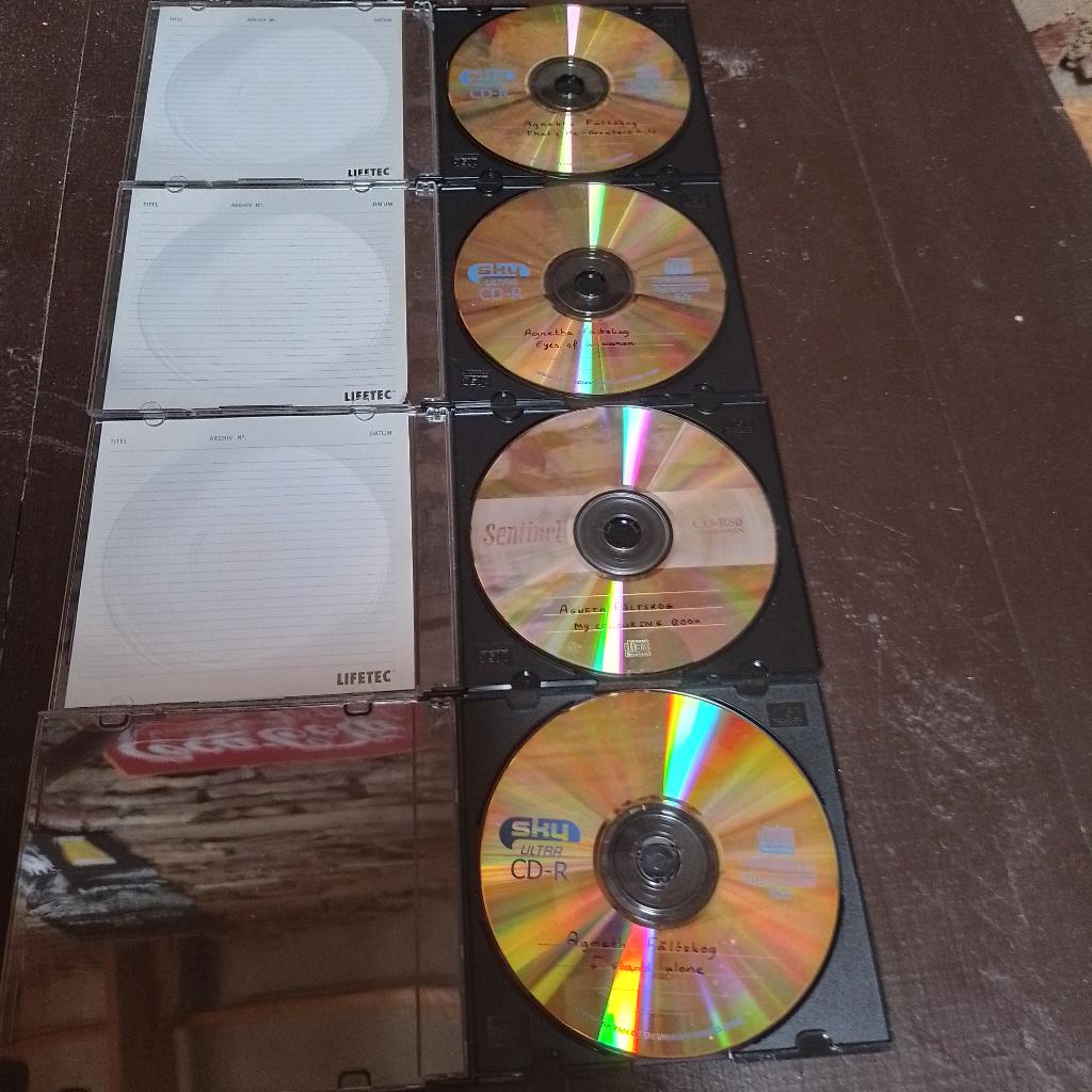 4 cd's van Agnetha Fältskog (t.e.a.b.), Cd's en Dvd's, Cd's | Pop, Verzenden, Zo goed als nieuw