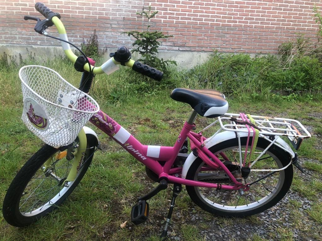 Alpina Girl Power fiets 18’’, Fietsen en Brommers, Ophalen, Gebruikt, 18 inch