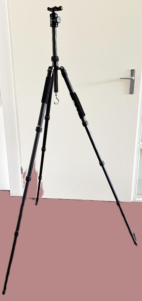 Rollei Tripod C5i Carbon statief, Ophalen, Driepoot, Zo goed als nieuw, 150 tot 175 cm