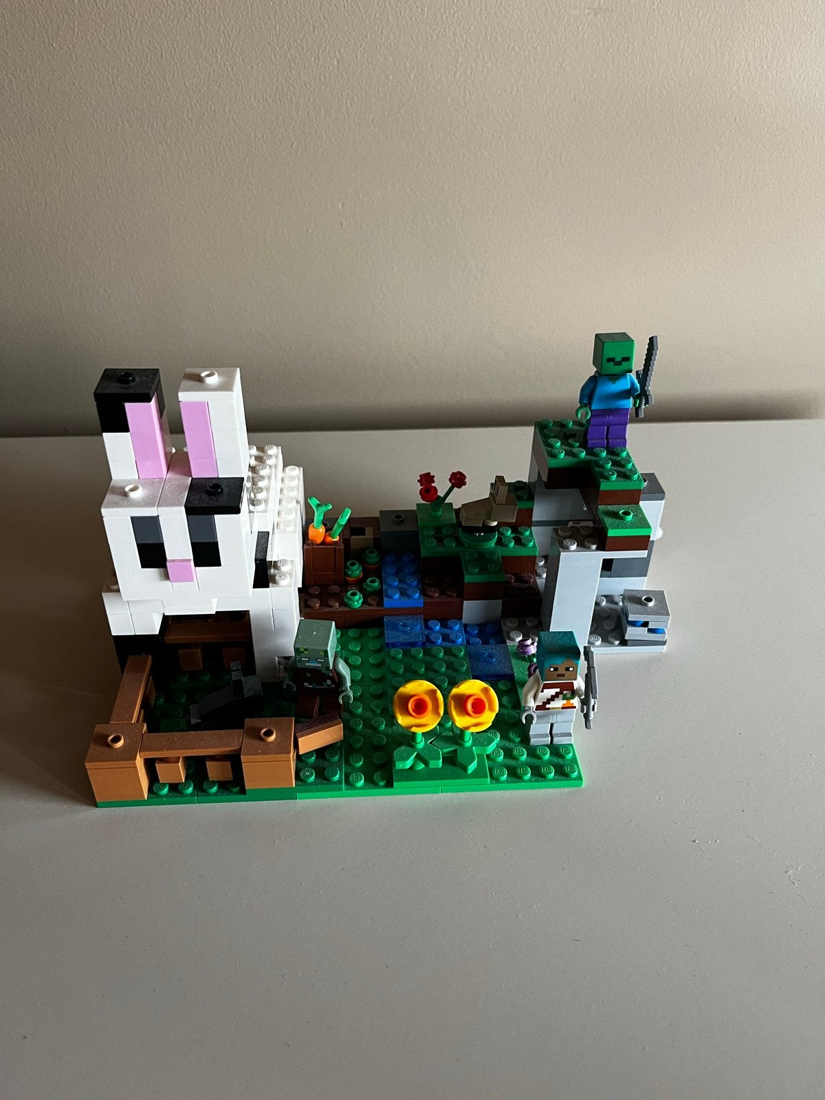 LEGO Minecraft De Konijnenboerderij 21181, Ophalen, Minecraft, Lego, Zo goed als nieuw