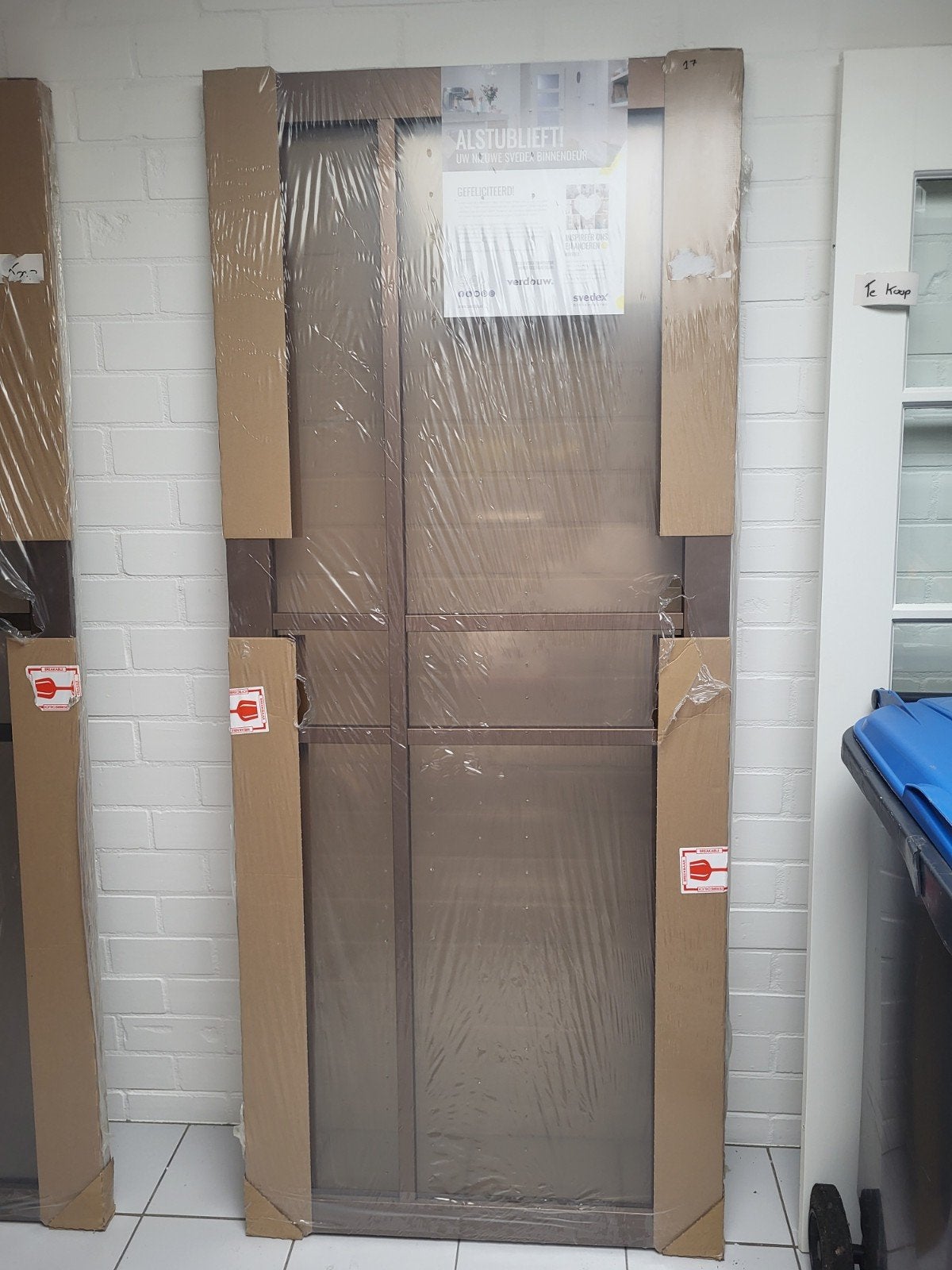 Svedex binnendeur brons, Ophalen, 80 tot 100 cm, Binnendeur, Nieuw