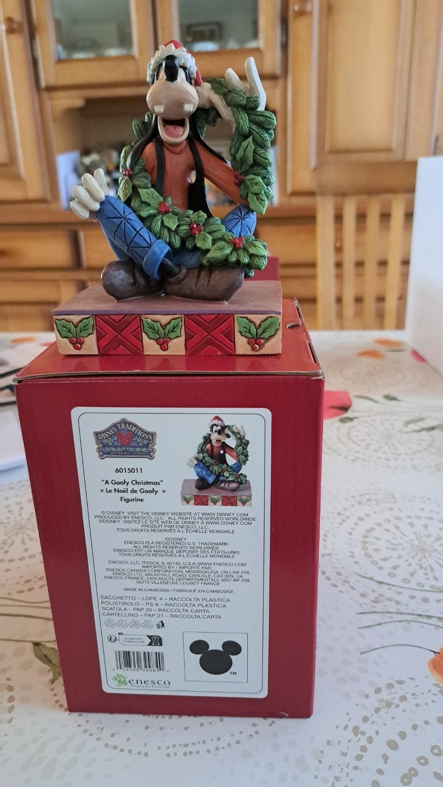 Disney Traditions Goofy Kerstbeeldje - Nieuw in doos, Verzamelen, Disney, Ophalen, Nieuw