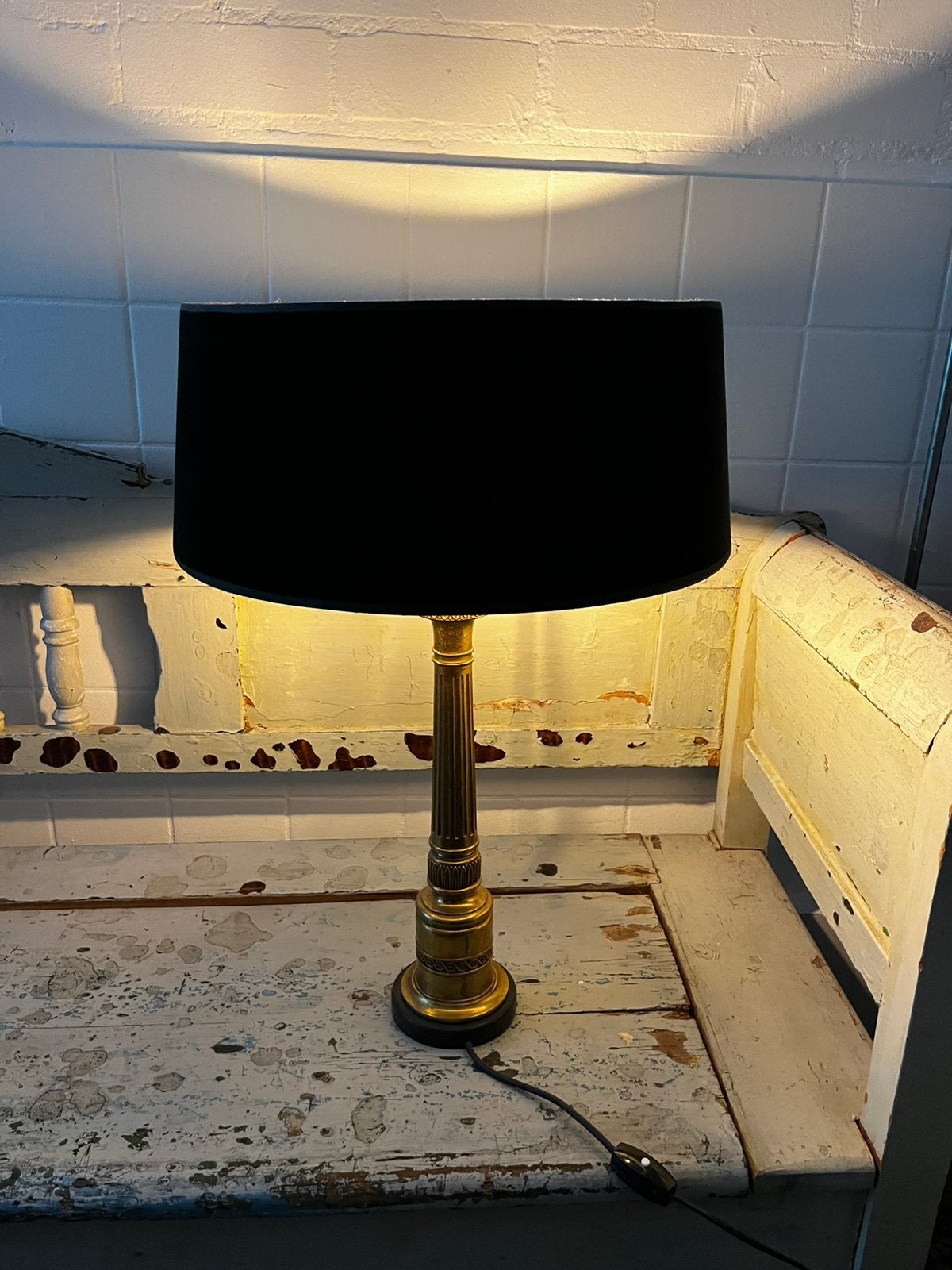 Lamp, Zwart, Ophalen, Gebruikt