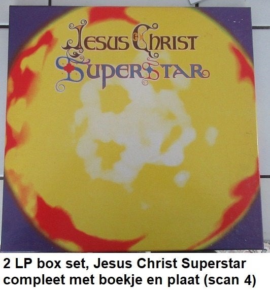 2 LP boxset, JESUS CHRIST SUPERSTAR, nieuw staat, Overige typen, Ophalen of Verzenden, Zo goed als nieuw, 12 inch