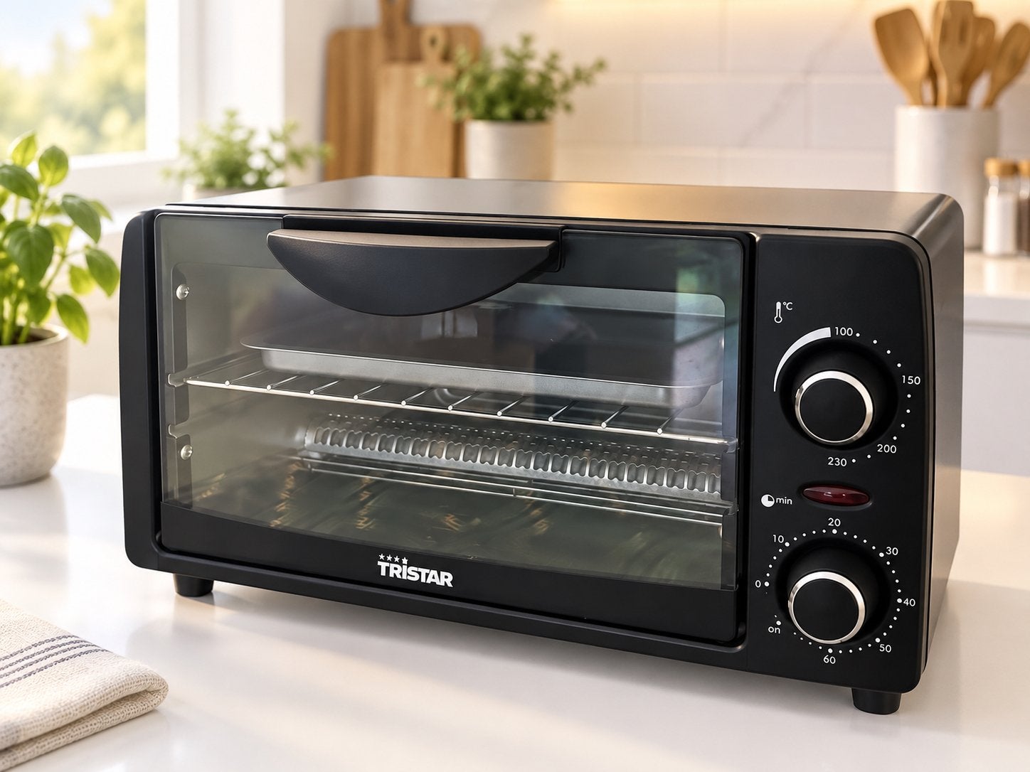 Tristar Mini-oven OV-1431 - Compact en Veelzijdig, Minder dan 45 cm, Nieuw, Ophalen of Verzenden, Vrijstaand