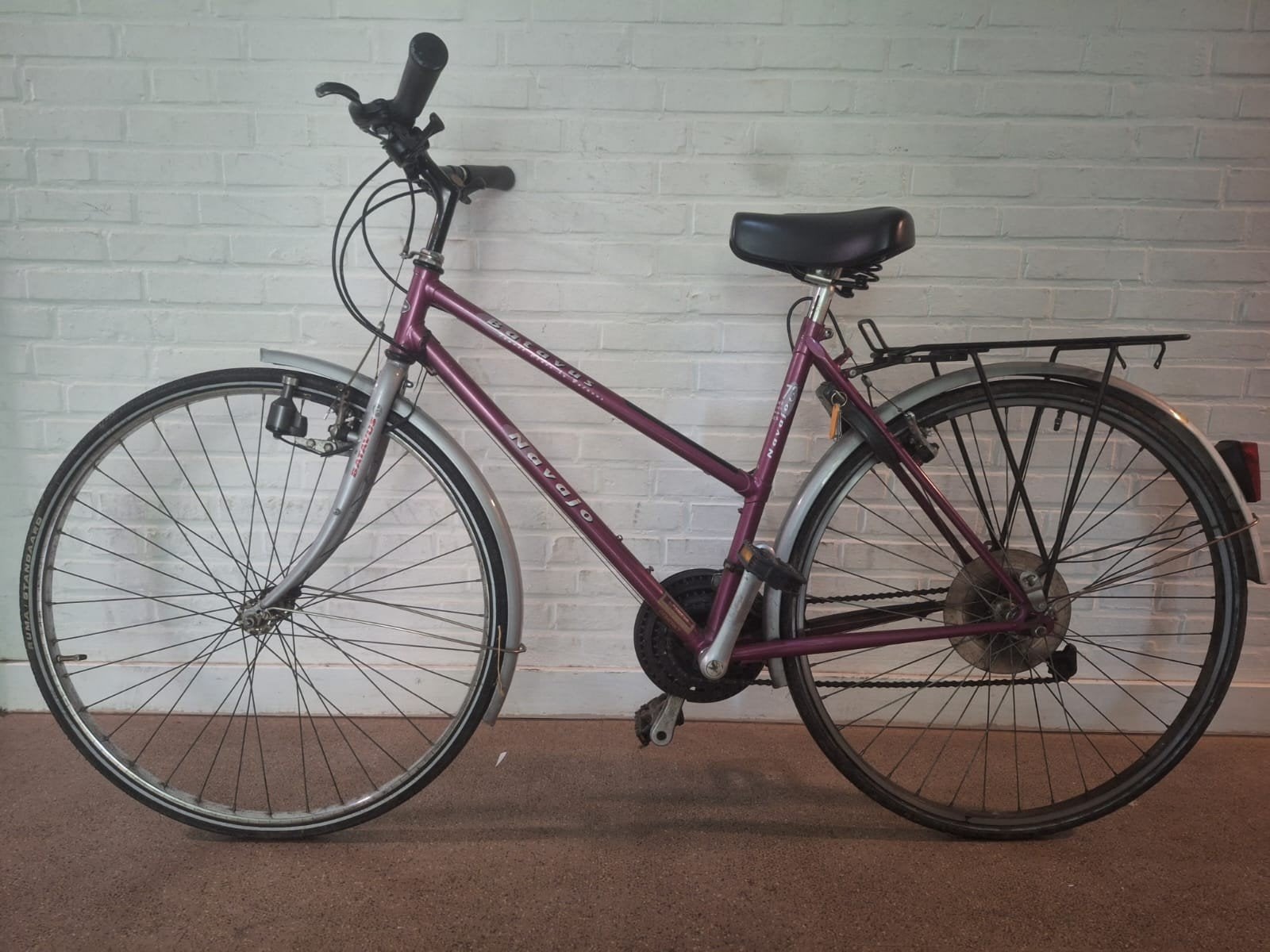 Batavus Navajo damesfiets - Goede staat, Ophalen, Versnellingen, Batavus, Trommelrem